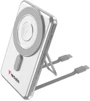 „Verbatim“, išorinė baterija, „Charge ,n“, „Go 2C“ su dviem laidais, 5 V, telefono įkrovimas, 32276, 5000 mAh, magnetinis laikiklis, sidabrinė