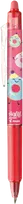 Gelinis rašiklis Pilot Frixion Clicker Fancy Coral 0.7 mm, ištrinamas, mėlynas rašalas