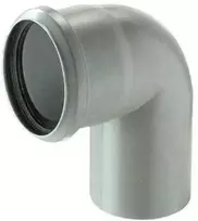 Vidaus kanalizacijos alkūnė HTplus, Ø 40 mm, 67°