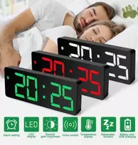 Stalinis naktinis laikrodis šviečiantis LED Happy people M-75
