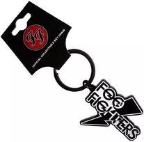 Rock Foo Fighters Flash Logo Raktų Pakabukas