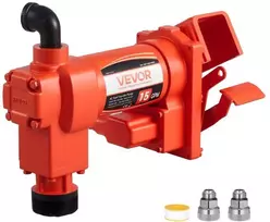 Kuro perkėlimo siurblys, 57 L/min, benzinui, dyzelinui, žibalui, elektrinis alyvos siurblys, 2.4 m siurbimo aukštis, 11.28 m maks. pakėlimas, nešiojamas kuro siurblys