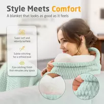 Medisana HB 417 Heated blanket sage žalias