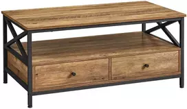 TV staliukas Songmics Kavos staliukas, 100x55x45 cm, juodas