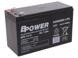 Re-battery: acid-lead | 12V | 7.2Ah | AGM | maintenance-free