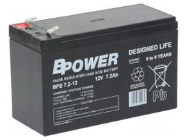 Re-battery: acid-lead | 12V | 7.2Ah | AGM | maintenance-free
