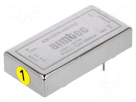 Converter: DC/DC | 10W | Uin: 9÷36V | 3.3VDC | Iout: 2A | DIP24 | 30g