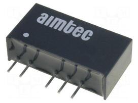 Converter: DC/DC | 1W | Uin: 4.5÷5.5V | Uout: 12VDC | Uout2: -12VDC | SIP7