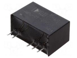 Converter: DC/DC | 1W | Uin: 4.5÷5.5V | Uout: 12VDC | Uout2: -12VDC | SIP7