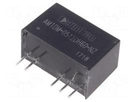 Converter: DC/DC | 1W | Uin: 4.5÷5.5V | Uout: 12VDC | Uout2: -12VDC | SIP7