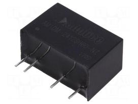 Converter: DC/DC | 1W | Uin: 21.6÷26.4V | 12VDC | Iout: 84mA | SIP7 | 4.2g