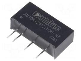 Converter: DC/DC | 1W | Uin: 22.8÷25.2V | 12VDC | Iout: 83mA | SIP7 | 2.1g