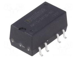 Converter: DC/DC | 1W | Uin: 21.6÷26.4V | Uout: 12VDC | Uout2: -12VDC