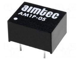 Converter: DC/DC | 1W | Uin: 4.5÷5.5V | 12VDC | Iout: 83mA | DIP8 | 1.8g
