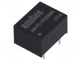 Converter: DC/DC | 1W | Uin: 10.8÷13.2V | 12VDC | Iout: 83mA | DIP8 | 1.8g
