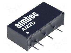 Converter: DC/DC | 2W | Uin: 10.8÷13.2V | 15VDC | Iout: 134mA | SIP7 | 2.5g