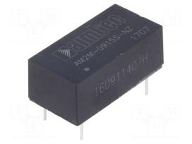Converter: DC/DC | 2W | Uin: 8.1÷9.9V | 15VDC | Iout: 133mA | DIP14 | 2.8g
