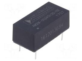 Converter: DC/DC | 2W | Uin: 4.5÷5.5V | 24VDC | Iout: 83mA | DIP14 | 2.8g