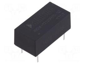 Converter: DC/DC | 2W | Uin: 10.8÷13.2V | Uout: 12VDC | Uout2: -12VDC