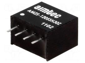 Converter: DC/DC | 2W | Uin: 10.8÷13.2V | 5VDC | Iout: 400mA | SIP4 | 1.8g