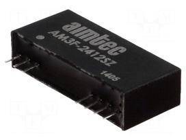 Converter: DC/DC | 3W | Uin: 21.6÷26.4V | 12VDC | Iout: 250mA | SIP12