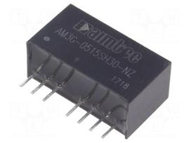 Converter: DC/DC | 3W | Uin: 4.5÷9V | 15VDC | Iout: 167mA | SIP8 | 4.9g