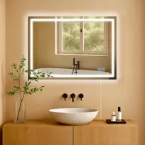 Vonios veidrodis Jaffrey 50x70 be Bluetooth