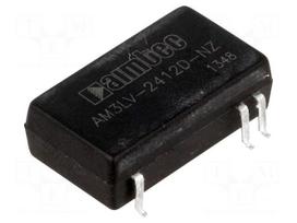 Converter: DC/DC | 3W | Uin: 18÷36V | Uout: 12VDC | Uout2: -12VDC | SMD6