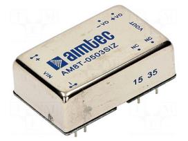 Converter: DC/DC | 5.3W | Uin: 4.5÷9V | 3.3VDC | Iout: 1.6A | DIP24 | 33g