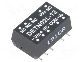 Converter: DC/DC | 2W | Uin: 4.5÷5.5V | Uout: 12VDC | Uout2: -12VDC | SMD