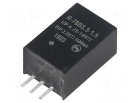 Converter: DC/DC | 4.95W | Uin: 4.75÷18V | Uout: 3.3VDC | Iout: 1.5A