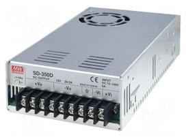 Converter: DC/DC | 350.4W | Uin: 72÷144V | Uout: 48VDC | Iout: 7.3A