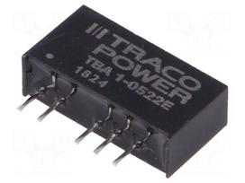 Converter: DC/DC | 1W | Uin: 4.5÷5.5V | Uout: 12VDC | Uout2: -12VDC | SIP7