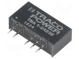 Converter: DC/DC | 1W | Uin: 21.6÷26.4V | Uout: 15VDC | Uout2: -15VDC