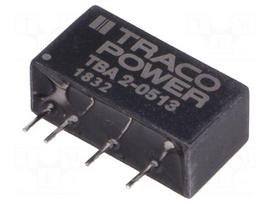 Converter: DC/DC | 2W | Uin: 4.5÷5.5V | Uout: 15VDC | Iout: 130mA | SIP7