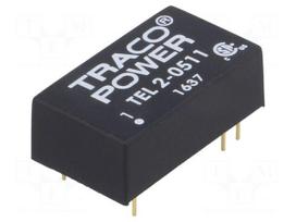 Converter: DC/DC | 2W | Uin: 4.5÷9V | Uout: 5VDC | Iout: 400mA | DIP16