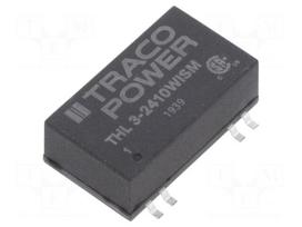 Converter: DC/DC | 3W | Uin: 9÷36V | 3.3VDC | Iout: 600mA | 24x18.1x8mm