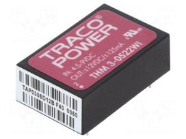 Converter: DC/DC | 3W | Uin: 4.5÷9V | Uout: 12VDC | Uout2: -12VDC | DIP24