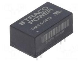 Converter: DC/DC | 3.5W | Uin: 4.5÷12V | 24VDC | Iout: 146mA | DIP16 | 7g