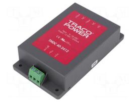 Converter: DC/DC | 40W | Uin: 9÷36V | Uout: 12VDC | Iout: 3330mA | 162g
