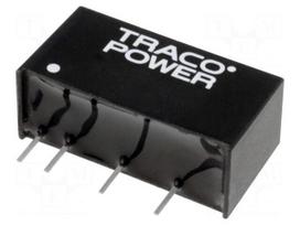 Converter: DC/DC | 2W | Uin: 4.5÷5.5V | 12VDC | Iout: 165mA | SIP7 | 2.7g