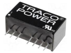 Converter: DC/DC | 3W | Uin: 9÷18V | 12VDC | Iout: 250mA | SIP8 | 4.8g