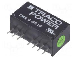 Converter: DC/DC | 6W | Uin: 4.5÷9V | 3.3VDC | Iout: 1300mA | SIP8 | 4.8g