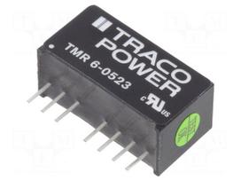 Converter: DC/DC | 6W | Uin: 4.5÷9V | Uout: 15VDC | Uout2: -15VDC | SIP8