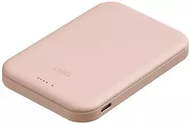 Uniq Lyden Lexa Magnetic 5000mAh PD USB-C MagSafe Power Bank - Rožinė