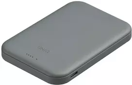 Uniq Lyden Lexa Magnetic 5000mAh PD USB-C MagSafe Power Bank - Gray