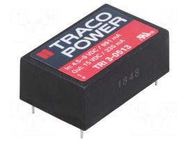 Converter: DC/DC | 3.5W | Uin: 4.5÷9V | Uout: 15VDC | Iout: 235mA | DIP24