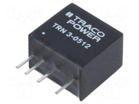 Converter: DC/DC | 3W | Uin: 4.5÷13.2V | 12VDC | Iout: 250mA | SIP | 2.1g
