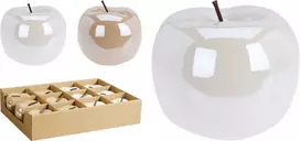 Mondex OBUOLIŲ DEKORACIJA 7 CM 2 RŪŠIŲ SKAIDRŪS