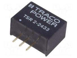 Converter: DC/DC | Uin: 4.75÷36V | 3.3VDC | Iout: 2A | SIP3 | 2.6g | 410kHz